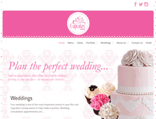 Tablet Screenshot of cupcakecanada.com